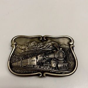 1984 Bergamot Brass Works Belt Buckle U-149